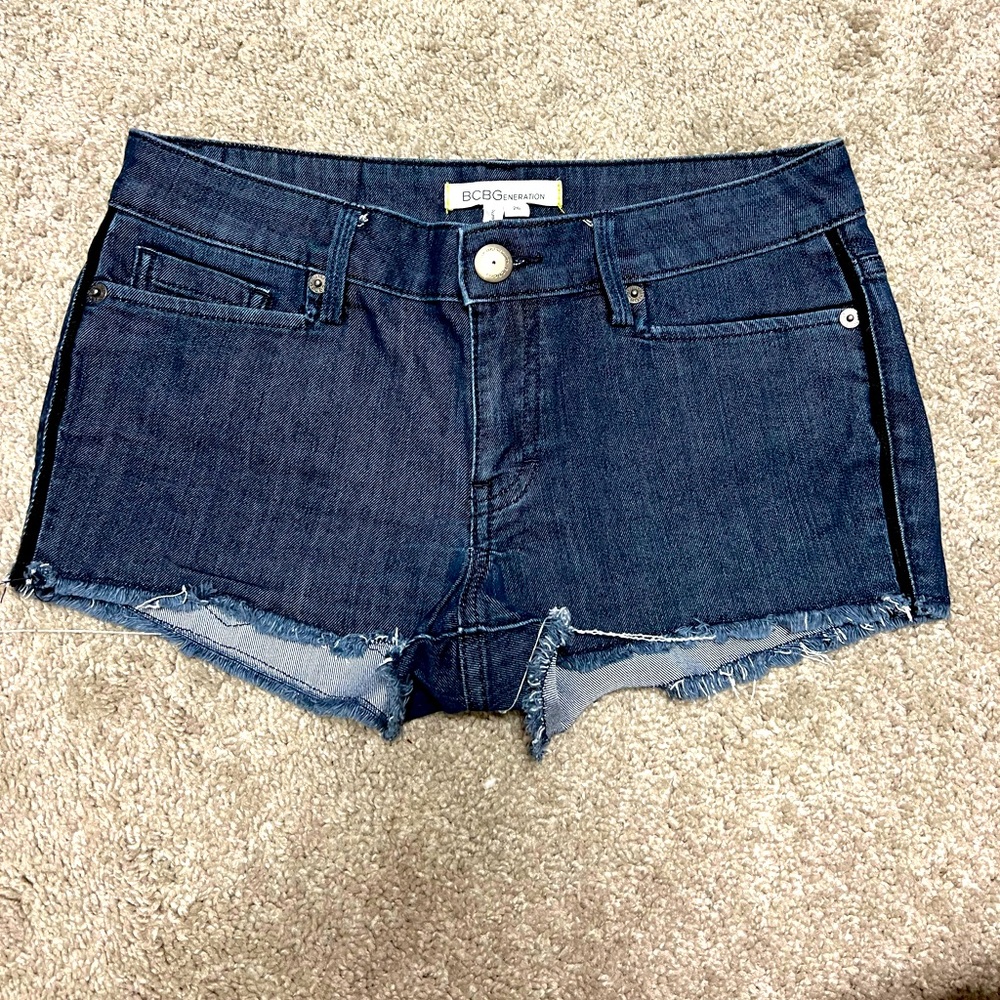 Dark Blue Denim Shorts BCBGeneration 26